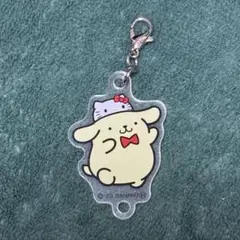 サンリオ ポムポムプリン ハローキティ 50周年 アクリルキーホルダー