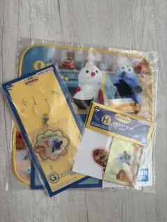 パペットスンスン一番くじ タオルコレクション アクリルコレクション ステッカー