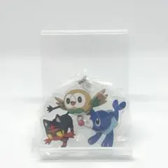 モクロー&ニャビー&アシマリ ポケットモンスター 旅立ちの3匹 アクリルスイング