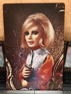 ビューティフルガール サンダーバード レディペネロープ ブリキ・プレート 送料込