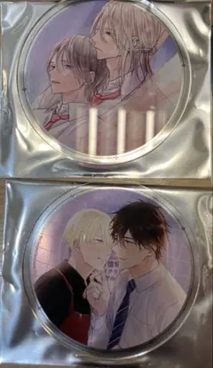 moment＆アメイロ グラッテ 椿&あまきいお アクリルコースター