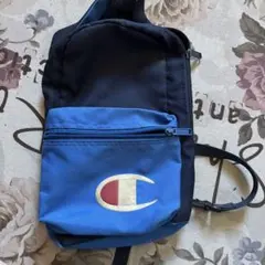 Champion ショルダーバッグ 青/黒