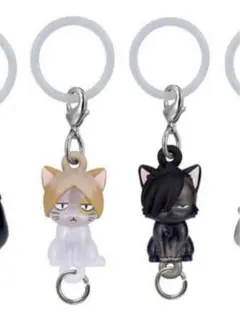 ハイキュー‼︎ つながリングチャーム クロオネコ ケンマネコ 黒尾 研磨 音駒