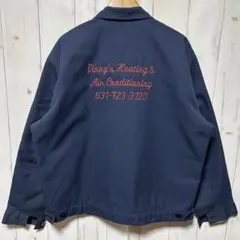 REDKAP レッドキャップ レア バック 刺繍 ジップ ワーク ジャケット L