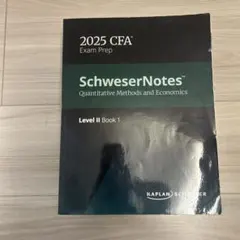 2025 CFA SchweserNotes Level II