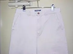 00s ラルフローレン 七分丈 チノ ショーツ 32 ベージュ vintage