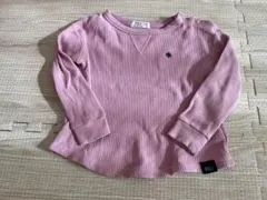 POLOBaby ワッフルロンT ピンク 90