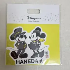 ディズニーストア 羽田空港 popup 限定 ステッカー ミッキー ミニー