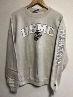 Champion USMC MARINE CORPS スウェット L
