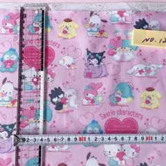 サンリオキャラクター 綿ポリエステル生地　50cm×140cm NO.12-2