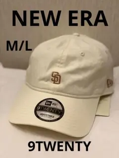 NEW ERA ニューエラ 9TWENTY キャップ　パドレス　アイボリー