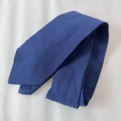 【美品】ネクタイ　制服　コスプレ向け　青色　紺色