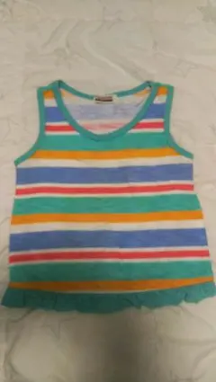 【値下げしました】ブランシェス 80 ボーダー タンクトップ