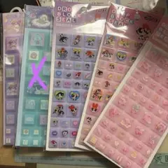 タイルシール　4点