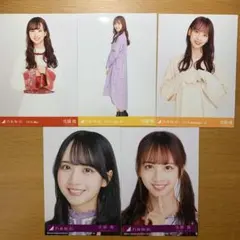 乃木坂46 佐藤楓 生写真 5枚まとめ売り