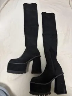 EMODA スクエアフィットロングブーツ