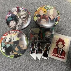 ヒロアカ展　BIG缶バッチ　最強トリオ　コンビ　等