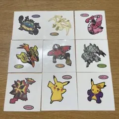 【まとめ売り】ポケモンパン シール 9枚セット（被りなし） 20