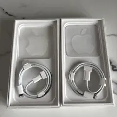 iPhone Apple Lightningケーブル 2本セット