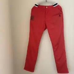 le coq sportif レディース ゴルフパンツ レッド