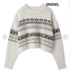snidel ニット