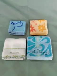 タオルハンカチ 4枚セット