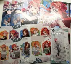 五等分の花嫁　一番くじ　五つ子ハネムーン　セット