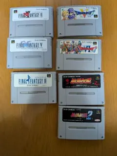 スーパーファミコン ゲームソフトセット 7本セット