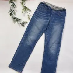 EDWIN 長ズボン デニム ジーンズ ストレッチsize160 キッズ