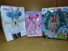 (最終値引中)初音ミク フィギュア 3点セット　未開封