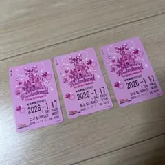 ディズニーリゾートライン　使用済みチケット