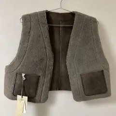 本日までstudioclip リバーシブルショートベスト