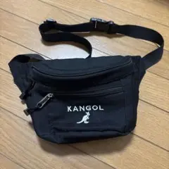 KANGOL ボディバッグ ブラック