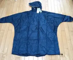 新品 RainTrip レインポンチョ ネイビー 収納袋付きのサムネイル