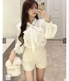 ツイードショートパンツ[gm710]