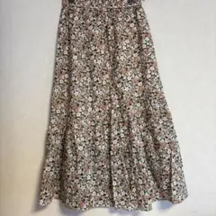 新品　ユニクロ　PAUL & JOE 花柄フレアスカート M
