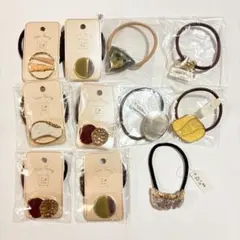 ヘアゴム　11点セット　ヘアアクセサリー　タグ付き