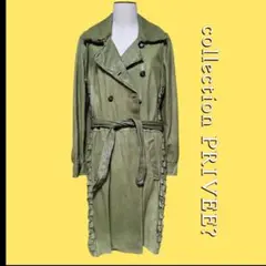 訳あり collectionPRIVEE? コレクションプリヴェ レザーコート