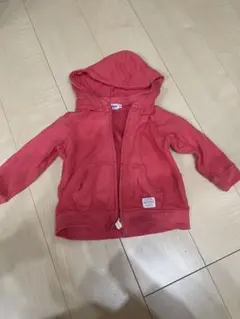 MIKI HOUSE パーカー 90cm ピンク