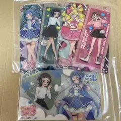 キミとアイドルプリキュア キラキラクリアカード ハガキサイズ 下敷きとしても