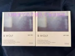 2個 URF-003　&WOLF　Nオーガニック　UVリキッドファンデ　リフィル