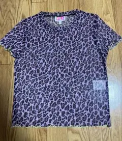 AAPE by A BATHING APE レオパード柄 メッシュTシャツ Sのサムネイル