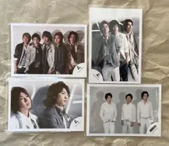 嵐 オフショ① 〈2007 ツアージャケ写、他〉4枚セット