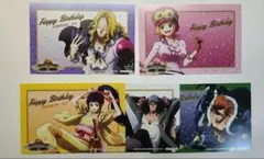 ONE PIECE　麦わらストア　購入特典　BIRTHDAYポストカード　5枚