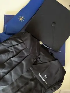 東洋大学 卒業式ガウン・角帽セット Lサイズ 1回着用