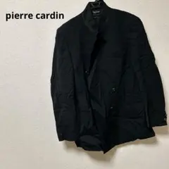 pierre cardin テーラードジャケット　ブラック　肩パッド入りのサムネイル