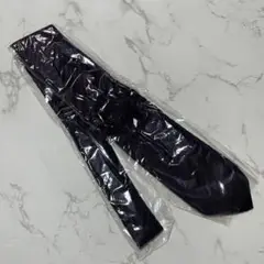 未使用 コムサコレクション パープル シルク ネクタイ