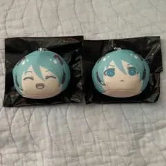 初音ミク ピアプロ にぎにぎ マスコット おまんじゅう