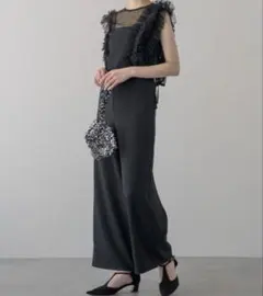 【新品】 NEUNA 2WAY オケージョン セットアッパンツドレス 結婚式