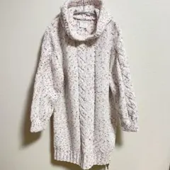 ジェラートピケ アランネップ BIGパーカ ワンピース ルームウェア 新品タグ付